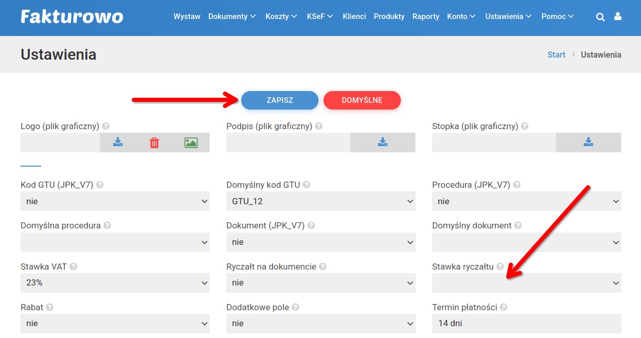 Ewidencja przychodów