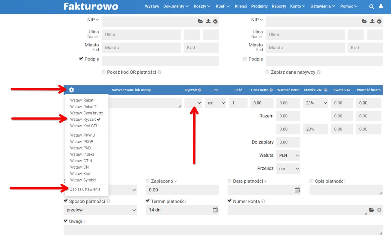Ewidencja przychodów