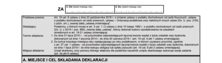 Nowy formularz CIT-14