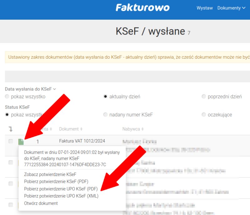 Korzystanie z KSeF Korzystanie z KSeF