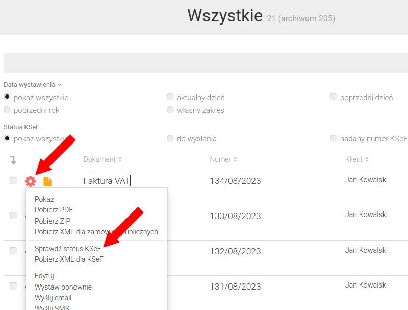 Obsługa KSeF Obsługa KSeF