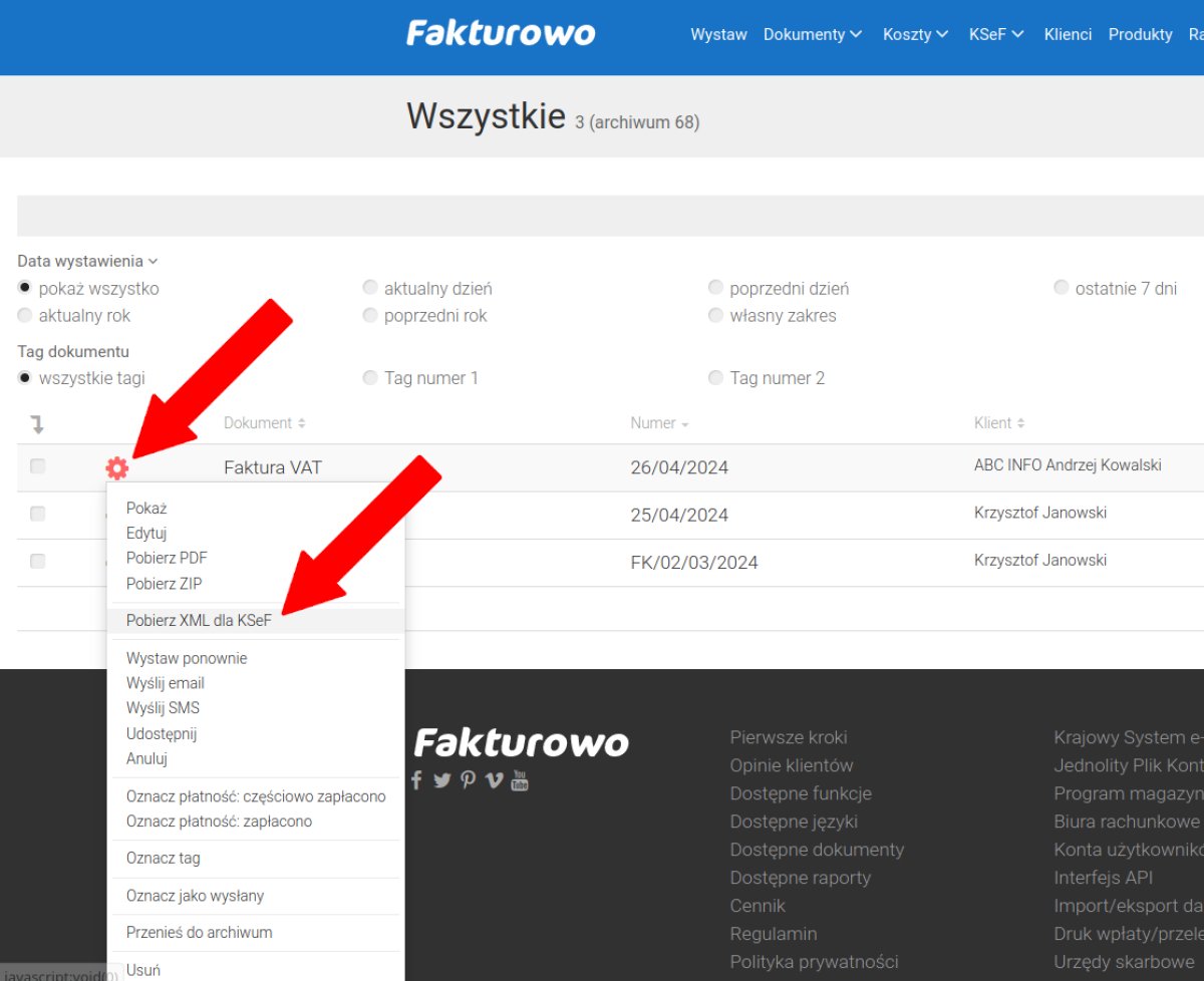 Faktura ustrukturyzowana KSeF Faktura ustrukturyzowana KSeF