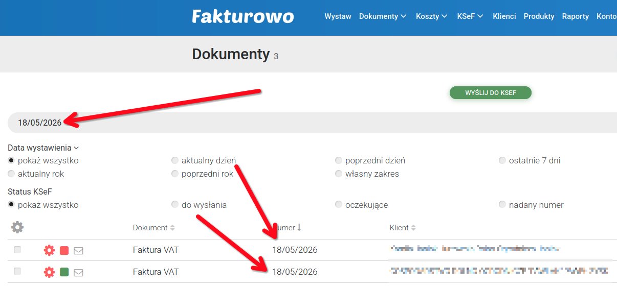 Błąd KSeF - duplikat faktury w KSeF, kod 440