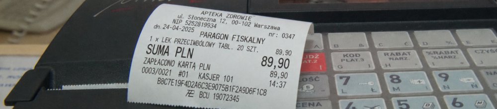 Paragony z NIP do 450 zł od 2027 roku